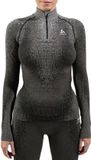 Odlo Blackcomb Eco Half Zip Turtle Neck Base Layer Longsleeve Dames - Maat L