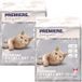PREMIERE Excellent ongeparfumeerd klonterstrooisel Pure 2x12 kg