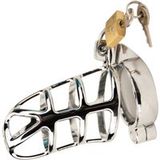 Impound Gladiator Chastity Device - Silver