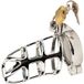 Impound Gladiator Chastity Device - Silver