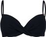 Brunotti Stefana-Rib Bikini Top Dames Zwart 42D
