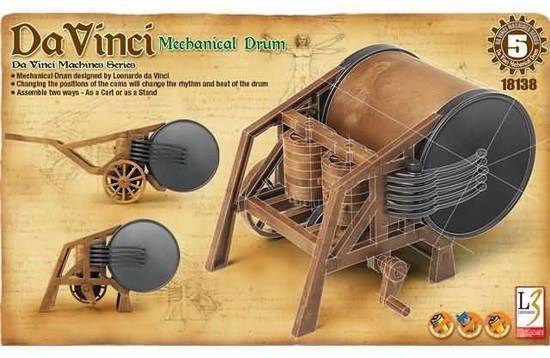 Italeri Modelbouw Da Vinci Mechanische drum