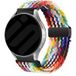 Huawei Watch 5 - 42mm bracelet tressé avec boucle P (Arc-en-ciel)