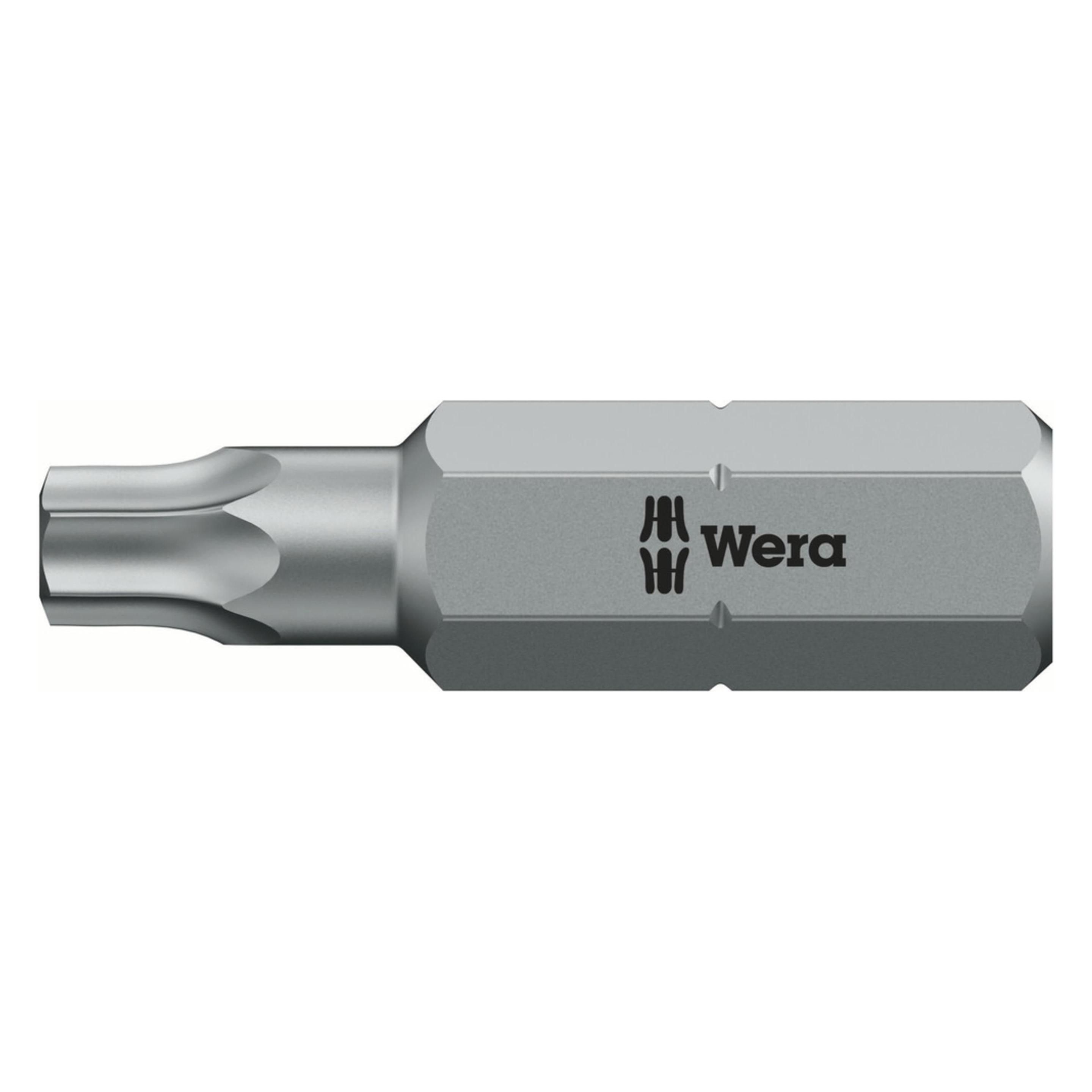 Wera 867/1 IPR TORX PLUS bits met boring, 8 IPR x 25 mm - 10 stuk(s)