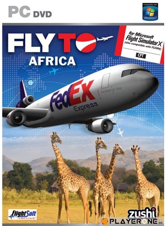 Funbox Fly To Africa (FS X + FS 2004 Add-On) (DVD-Rom) - Windows