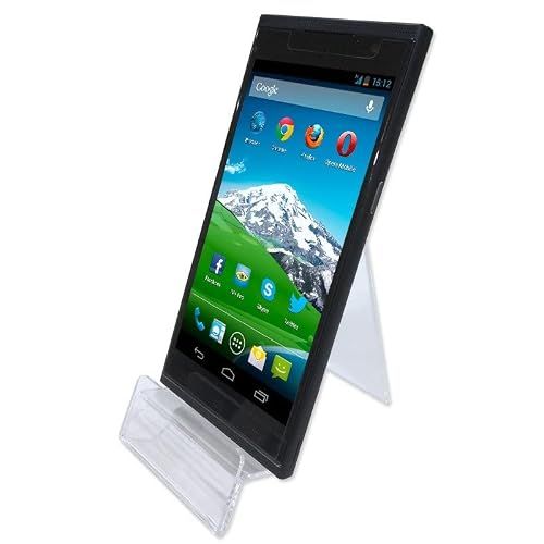 Telefoonhouder Cool Telefoonhouder voor etalages, transparant, 42 mm