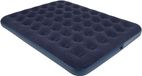 Avenli Luchtbed - 2-persoons - Flocked Queen - 203 X 152 X 22 cm - Blauw
