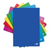 BM BeMore 0120416 Maxi PPL Color schrift A4, Lineatuur C, gelinieerd met rand, papier 80 g/m², verschillende kleuren, 10 stuks