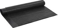 vidaXL Geprofileerde Drainageplaat Zwart 1 x 10 m HDPE