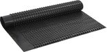 vidaXL Geprofileerde Drainageplaat Zwart 1 x 10 m HDPE