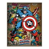 Pyramid International Captain America retro mini-poster