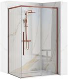 REA Solar 80x100 Douchecabine Rechthoek Geborsteld Koper