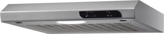 Respekta DH640IXL Onderbouw Afzuigkap - 60 cm - RVS