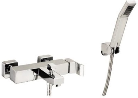 Allibert bad- en douchemengkraan 'Oka' verchroomd