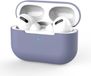 CHPN - Étui pour AirPods - Étui de protection en silicone - Utilisable derrière une vitre Apple AirPods Pro - Bleu/gris