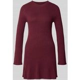 ONLY ONLMICHELLA LIFE LS O-NECK DRESS KNT Mini jurk Meisjes S Fig
