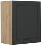 Vicco Hangkast R-Line, Antraciet landelijk/Goudkleurig Eiken, 50 cm