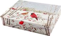 Peter Pauper Cardinals in Winter Holiday Cards