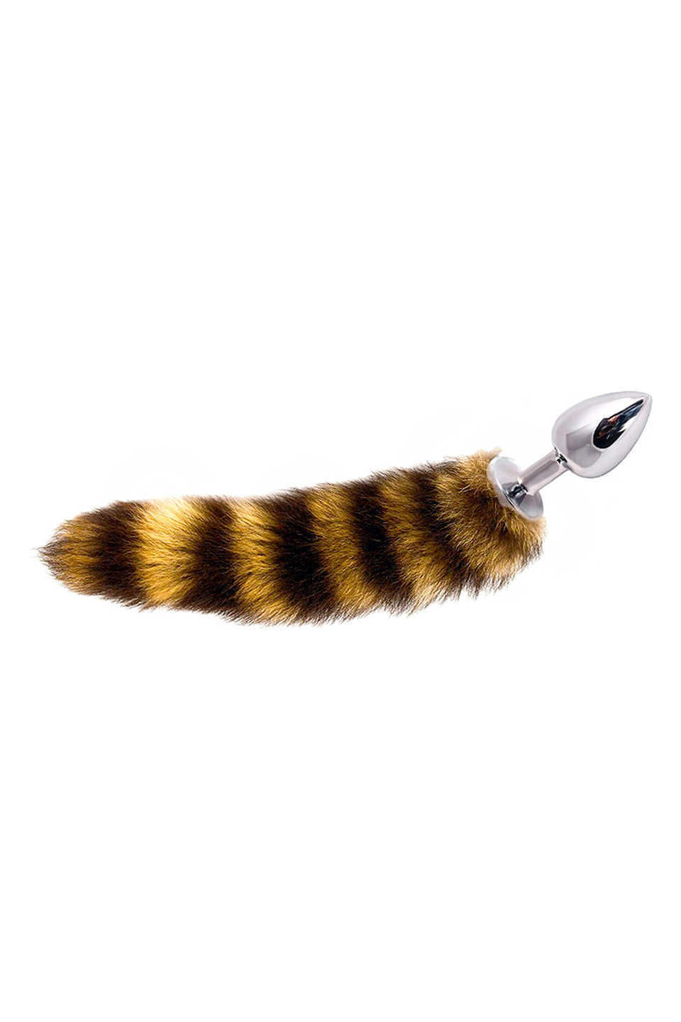 Dolce Piccante Buttplug Jewellery Silver Small Stripe Tail