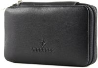 Windrose Ambiance Juwelenkistje Leer Zwart 12.5 cm