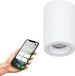 EGLO connect.z Carosso-Z Smart Opbouwlamp - GU10 - 9,5 cm - Wit - Instelbaar RGB & wit licht - Dimbaar - Zigbee