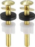 OEM Allecto Plus - Universele wc-brilschroeven (2 stuks) met kunststof moeren