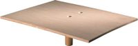 Melkmeisje Raapbord hout + kunststof greep 500x400 - MM392540