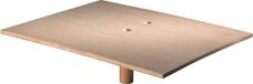 Melkmeisje Raapbord hout + kunststof greep 500x400 - MM392540