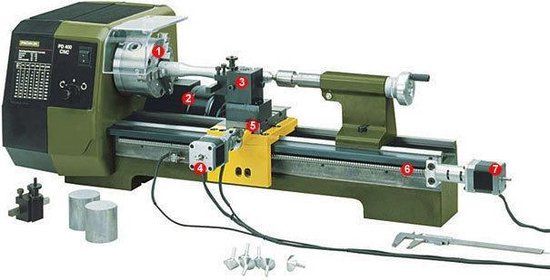Proxxon Draaibank Pd 400 Cnc (Pr24500)
