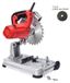 Mini scie circulaire de table - Scie circulaire de 18 cm - Angle d'inclinaison de 0 à 45° - Convient pour métal, bois et plastique - 220V AC - Scie stationnaire compacte