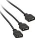 Kolink Y-kabel PC-ventilator [1x PC-ventilatorbus 3-polig - 2x PC-ventilatorbus 3-polig] 0.30 m Zwart
