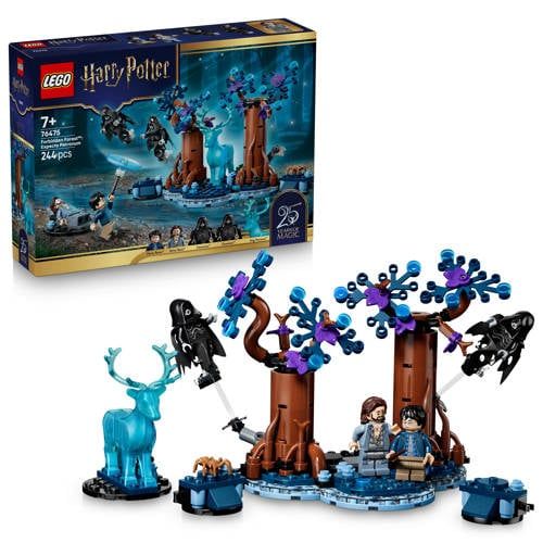 LEGO Harry Potter Verboden Bos: Expecto Patronum Speelgoed - Bouwpakket voor Kinderen met 2 Dementors, Hert en 2 Minifiguren Incl. Sirius Zwarts - Cadeau voor Meisjes en Jongens Vanaf 7 Jaar 76475