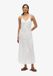 Superdry Ibiza Maxi-jurk met spaghettibandjes - Dames - Jurken - Viscose/Modal - Off White