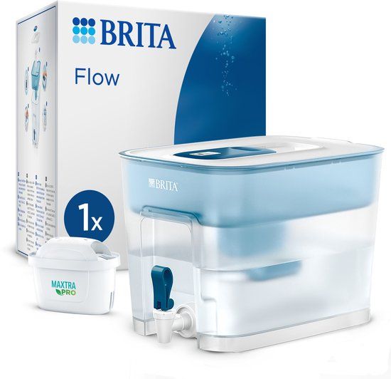 BRITA MAXTRA PRO Waterfilterstation Flow 8,2L Basic Blue