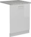 Vicco R-Line Vaatwasser deksel – 60 cm, WB Marmer Wit Hoogglans