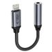 Tech-Protect Ultraboost Adaptateur Lightning vers 3.5mm Mini Jack Noir