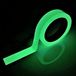 SeKi Fluorescerend zelfoplichtend plakband, 25 mm x 10 meter, markeringstape, glow-in-the-dark, waarschuwingsband, fosfor, reflectorband, zelfklevend