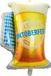 Folat Oktoberfest Ballon Bierglas 60 x 80 cm