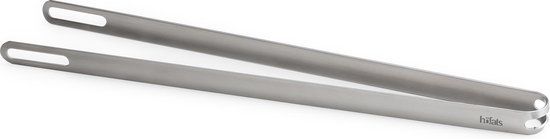 Höfats Grilltang - RVS - 40x7x2 cm - Zilver