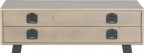 WOOOD derby salontafel - grenen - smoke - 35x110x62