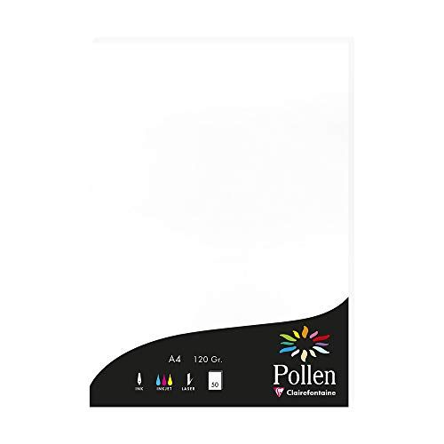 Clairefontaine Gekleurd Papier 120 g. A4 Wit