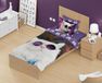 Literie Ensemble - 140 x 200 cm + 70 x 90 cm - Chat avec Lunettes de Soleil - Multicolore