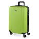 ITACA - Middelgrote Koffer. Medium Trolley Reiskoffer van ITACA. Lichtgewicht ABS Harde Schaal 4 Wielen Cijferslot, Pistachet-antraciet