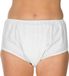 Suprima 1205 Incontinentiebroekje PVC slip, UNISEX, wit (50) (heupomtrek 118 cm)