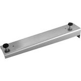 Naturel - Support Pour Plan Vasque Dolce 39,5 X 7,5 X 6,2 Cm, Galvanisé (console)