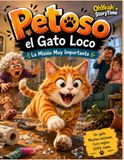 Petoso: El Gato Más Travieso del Mundo: Una divertida aventura ilustrada con actividades, juegos, dibujos, laberintos y misiones para pequeños exploradores