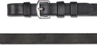 Waldhausen X-Line dubbele leren teugels Full Zwart