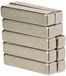 Magneet Expert® 25 x 5 x 5 mm dik N42 Neodymium magneet - 4,3 kg Trek (10 stuks)
