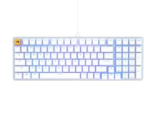 Glorious PC Gaming Race GMMK 2 Full-Size ISO DE Wit mechanisch toetsenbord met Fox schakelaars