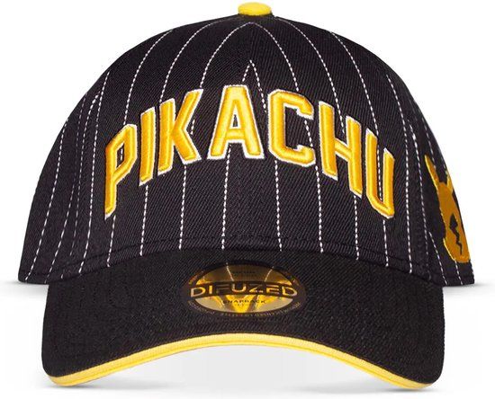 Pokémon Pikachu Pet - Zwart - Baseball Cap - One size